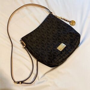 Michael Kors Leather Cross-Body Bag